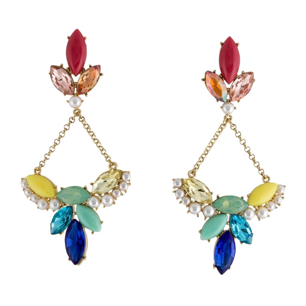 NWOT Lulu Frost Chandelier Earrings